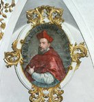 Nicolò Bambini, Ritratto di Zaccaria Dolfin cardinale, Udine, Palazzo Arcivescovile, Biblioteca patriarcale, Museo diocesano d'arte sacra e gallerie del Tiepolo.