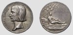 Valerio Belli, medaglia ritratto di Pietro Bembo, coniazione in argento, collezione privata.