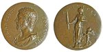 Alessandro Vittoria (attr. a), medaglia di Francesco Commendone cardinale, bronzo, Venezia, Museo Correr.