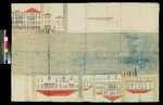 Rappresentazione prospettica di palazzi prospicienti il Canal Grande, Archivio di Stato di Venezia, ospedali e luoghi pii.
