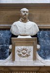 Antonio Carra (attr.), Busto di Giovanni Francesco Morosini cardinale, Brescia, Duomo vecchio, part. monumento Morosini.